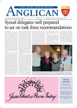 Synod Delegates Well Prepared to Act on Task Force Recommendations