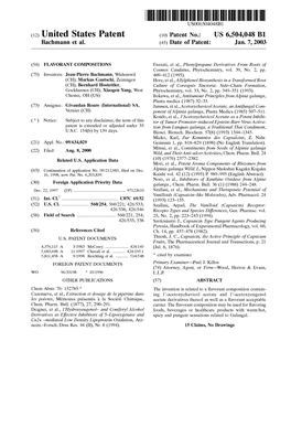 (12) United States Patent (10) Patent No.: US 6,504,048 B1 Bachmann Et Al