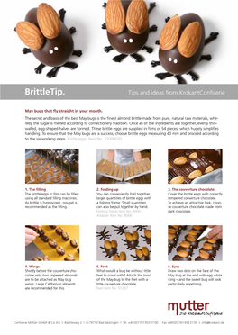 Brittletip. Tips and Ideas from Krokantconfiserie