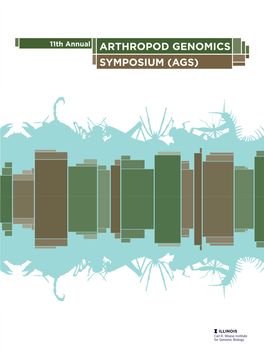 Arthropod Genomics Symposium (Ags) Thank You to Our Sponsors