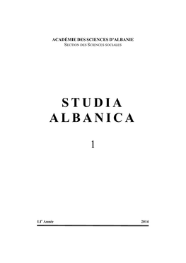 Studia Albanica