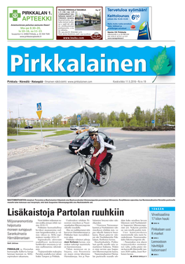 Nro 19 Pirkkalainen 11.5.16