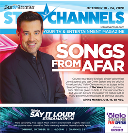 Star Channels, Oct. 18