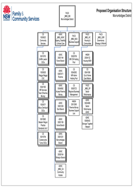 Visio-To Be Org Units MURRUMBIDGEE