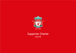 Supporter Charter 2017/18