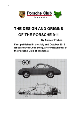 The Design and Origins of the Porsche