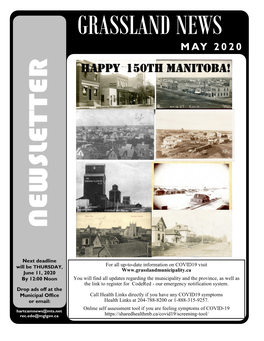 Happy 150Th Manitoba!