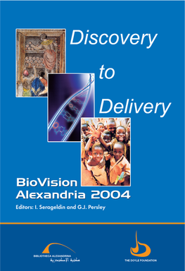 Discovery to Delivery Biovision Alexandria 2004