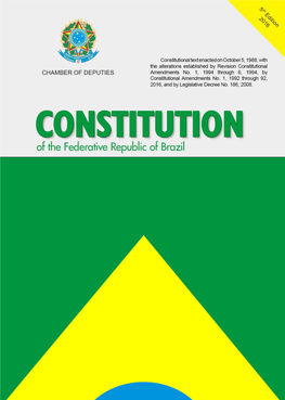 Constitution of the Federative Republic of Brazil