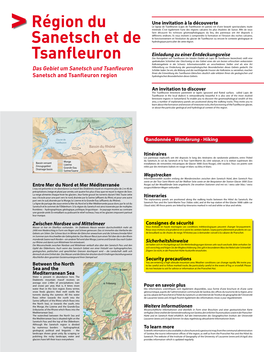 Région Du Sanetsch Et De Tsanfleuron