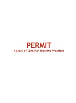 PERMIT a Story of Creative Teaching Practices © Diye Yayınları Diye EU-Lib: 1