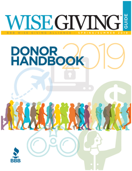 Donor Handbook 2019