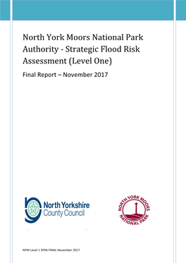 Strategic Flood Risk Assessment (Level One) Final Report – November 2017