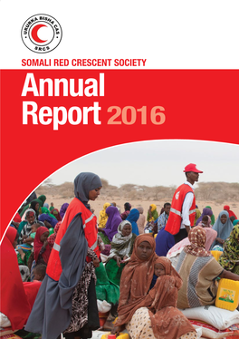 Somali Red Crescent Society Annual Report 2016