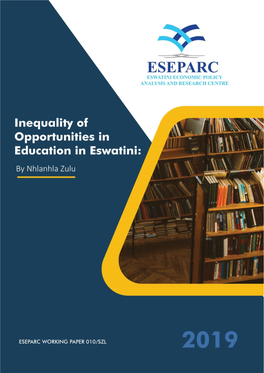 Inequality of Opportunities in Education in Eswatini