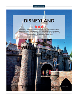 DISNEYLAND ★★★ Nothing Says USA Family Vacations Like Disneyland, a Magical Place Where Imagination Meets Reality