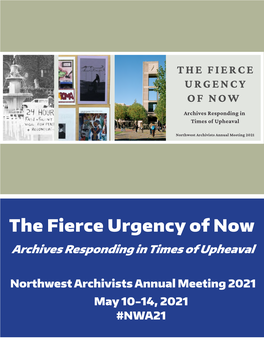 The Fierce Urgency of Now Archives Responding in Times of Upheaval