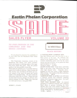 Sales Flyer Volume ?2