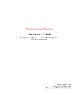 Undergraduate Thesis