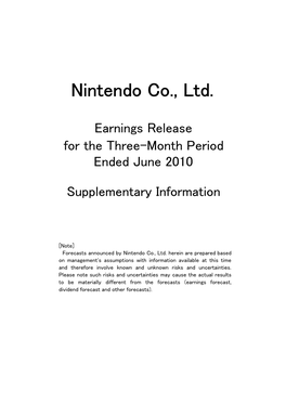 Nintendo Co., Ltd