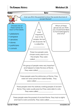 Romans History W2