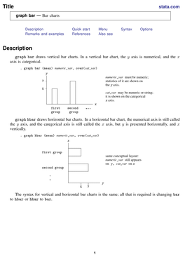 Graph Bar — Bar Charts