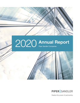 ANNUAL REPORT PURSUANT to SECTION 13 OR 15(D) of the SECURITIES EXCHANGE ACT of 1934 for the Fiscal Year Ended December 31, 2020 Commission File No