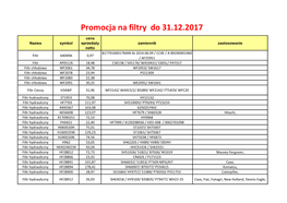 Promocja Na Filtry Do 31.12.2017