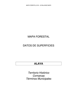 Datos De Álava