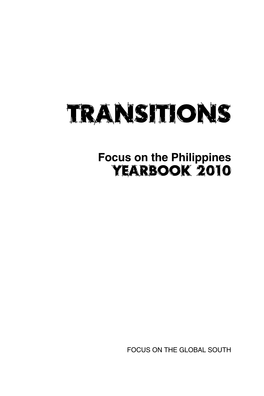Focus on the Philippines Yearbook 2010
