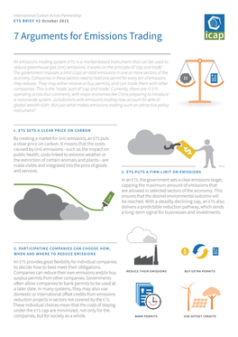 7 Arguments for Emissions Trading