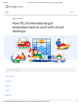 How TELUS International Got Employees Back to Work with Vi Ual