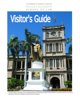 Visitor's Guide