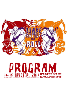 14-15 October, 2017 Walter Nash, Taita, Lower Hutt Team Seeding Tournament Officials