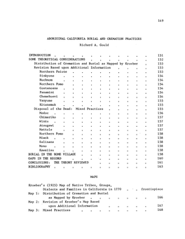 Aboriginal California Burial and Cremation Practices