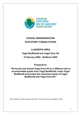 Statutory Consultation Document