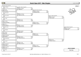 Darts for Windows V.2.9.1.1 Page 1 Dutch Open 2017 - Men Singles 5-2-2017 18:52:06