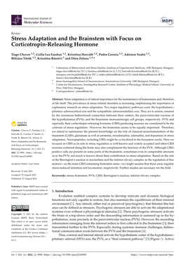 Stress Adaptation and the Brainstem with Focus on Corticotropin-Releasing Hormone