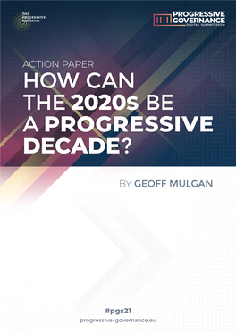 How Can the 2020S Be a Progressive Decade?