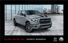 All-New 2019 Ram 1500 + Authentic Accessories