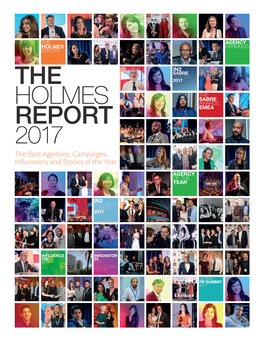 The Holmes Report 2017 Book After Awards and Events Around the +1 914 450 3462 Was Designed by 05Creative* World