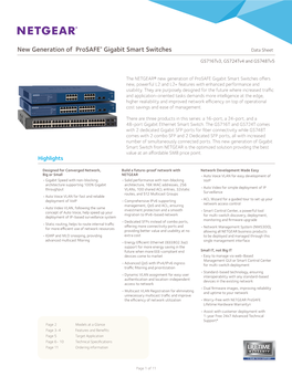 Netgear Prosafe Brochure