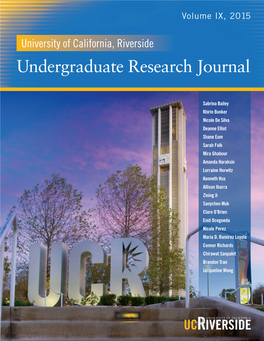 Undergraduate Research Journal
