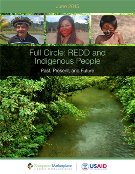 REDD and Indigenous People Past, Present, and Future