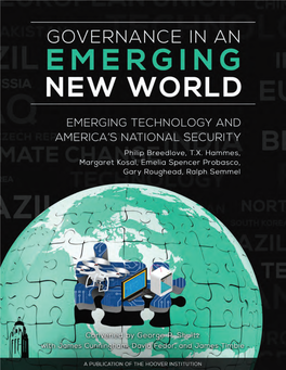 Emerging Technology and America's National Security.Indd
