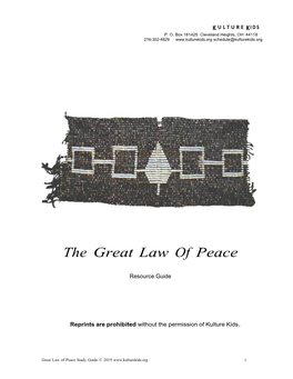 The Great Law of Peace