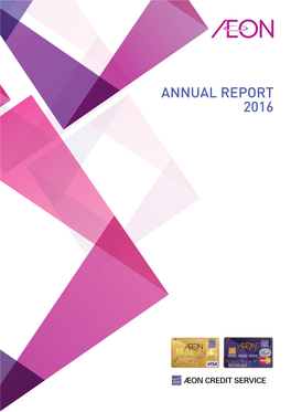 Annual Report 2016 Annual Repo R T 2016