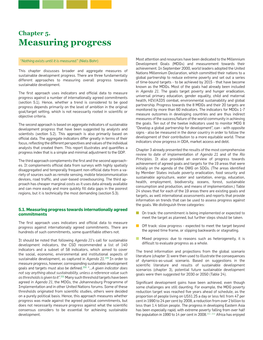 Chapter 5: Measuring Progress