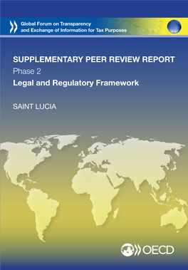 SUPPLEMENTARY PEER REVIEW REPORT Phase 2 Legal and Regulatory Framework