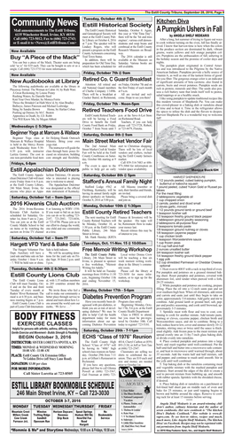 Community News BODY FITNESS